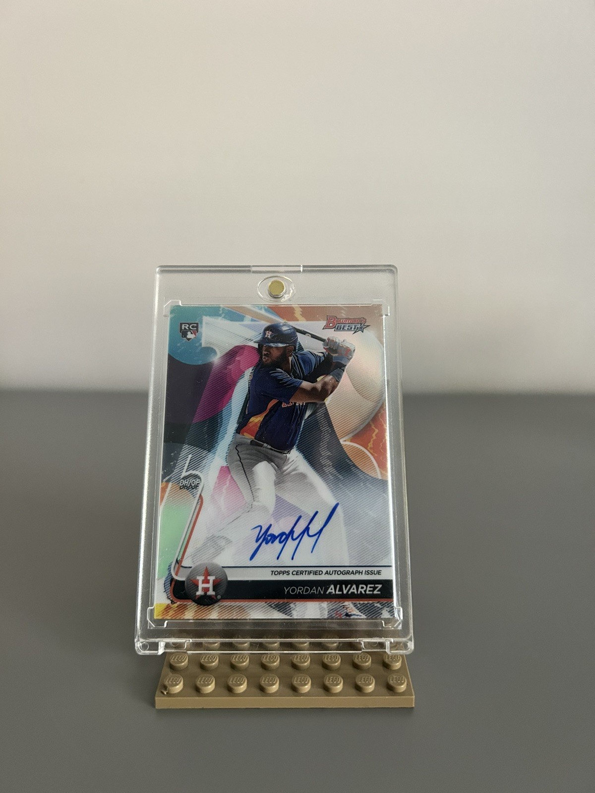 Bowman\'s Best of 2020 Auto RC Yordan Alvarez B20-YA ROOKIE Autograph Bowman\'s Best of 2020 Auto RC Yordan Alvarez B20-YA ROOKIE Autograph