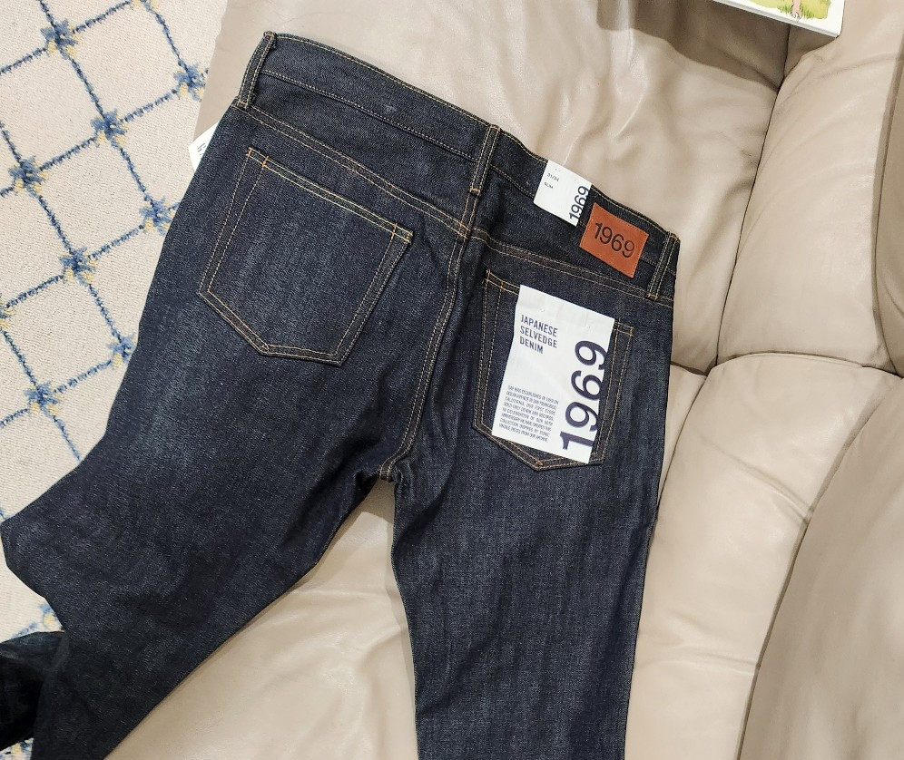 1969 Gap NWT Japanese Selvedge Jeans 31x34