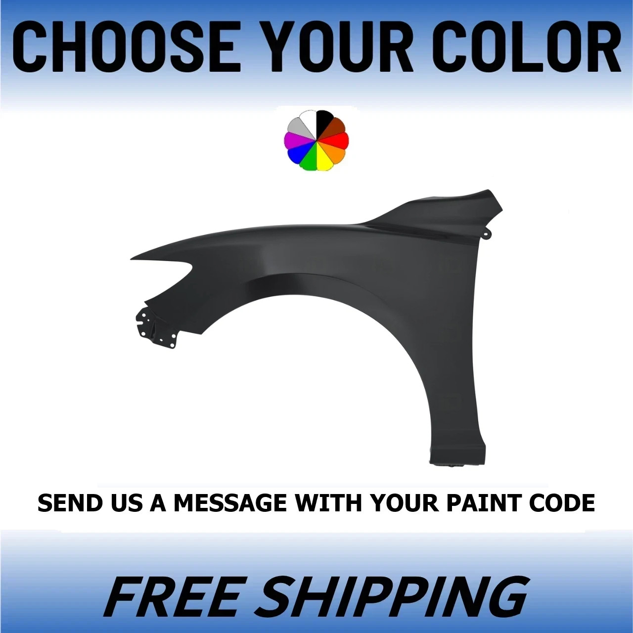 NEW Painted Driver Side Front Fender For 2014-2021 Mazda 6