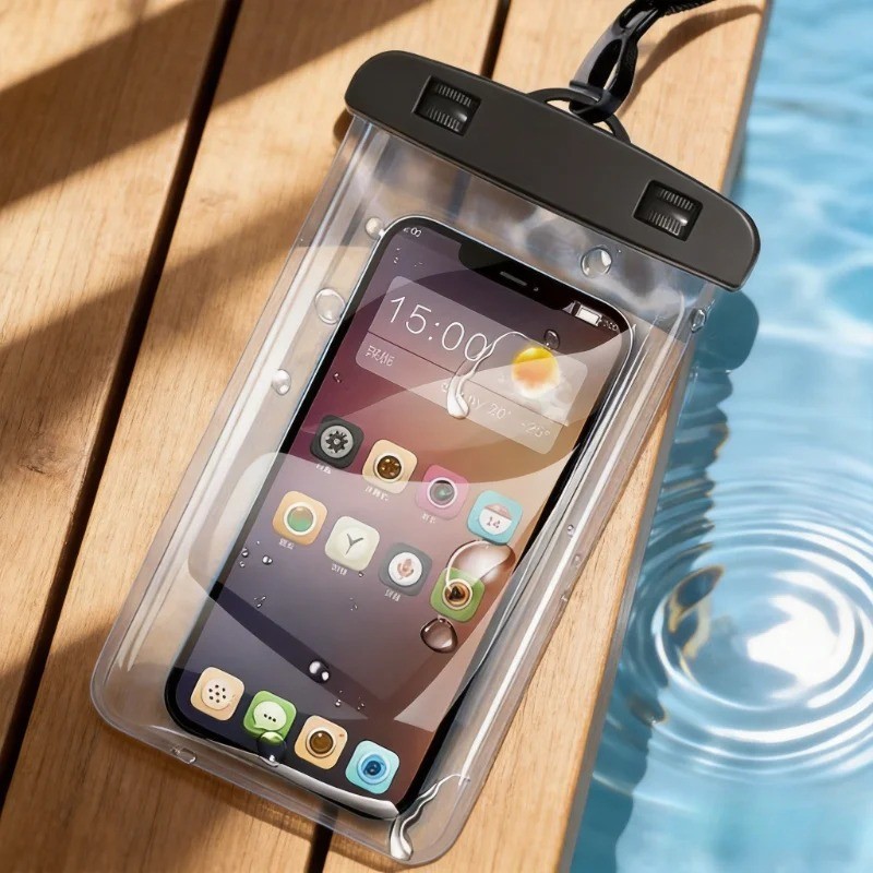 Waterproof Floating Pouch Dry Bag Case Cover For iPhone Cell Phone Touchscreen