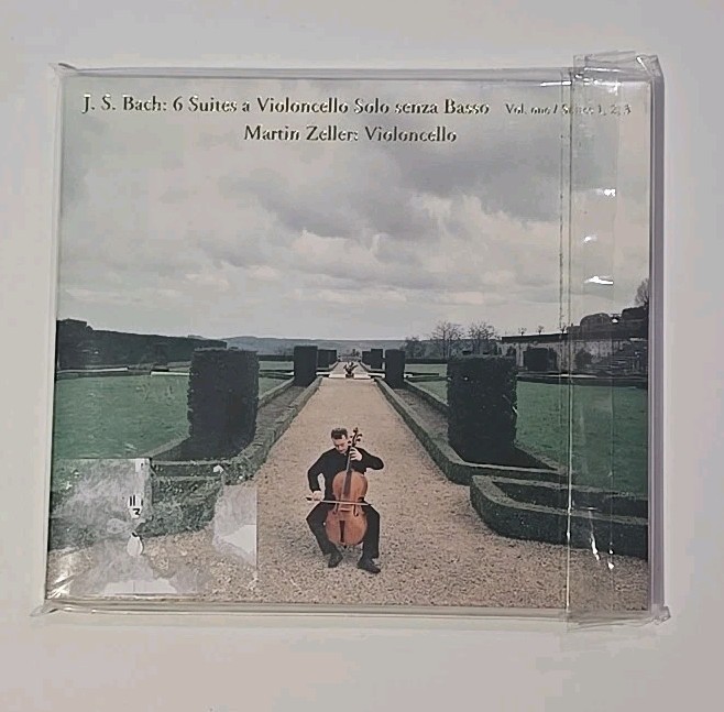 J.S. Bach – 6 Cello Suites CD 2009 Martin Zeller Classical Music Rare J.S. Bach – 6 Cello Suites CD 2009 Martin Zeller Classical Music Rare
