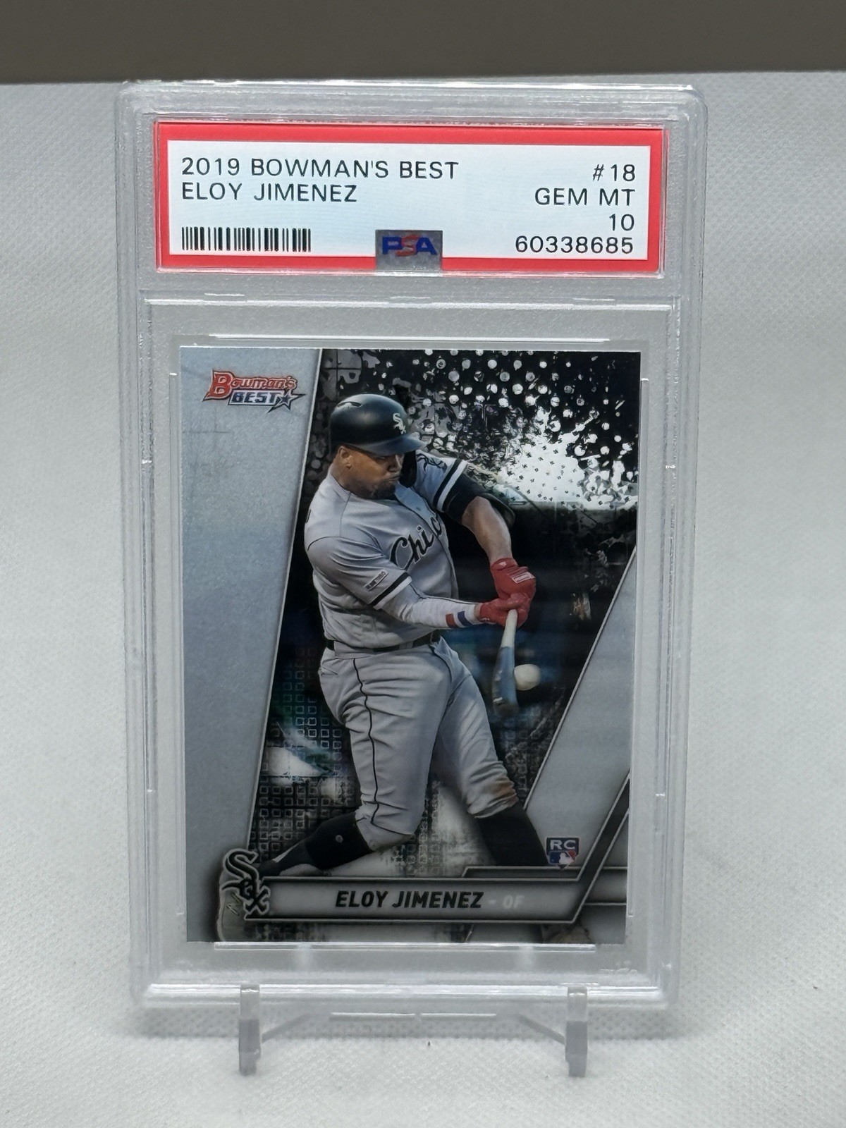 2019 Bowman’s Best Eloy Jimenez Rookie PSA 10