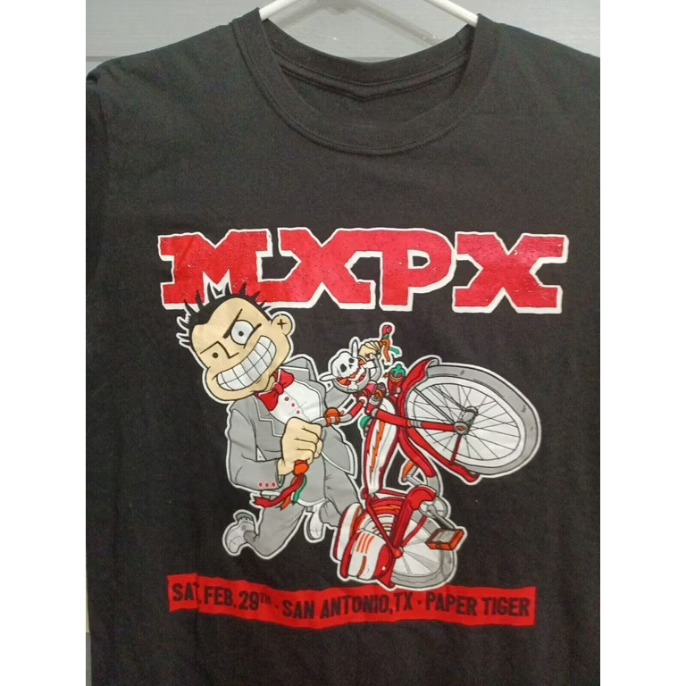 MxPx band rock band VTG black T-shirt Unisex tee All sizes S to 45Xl XA913