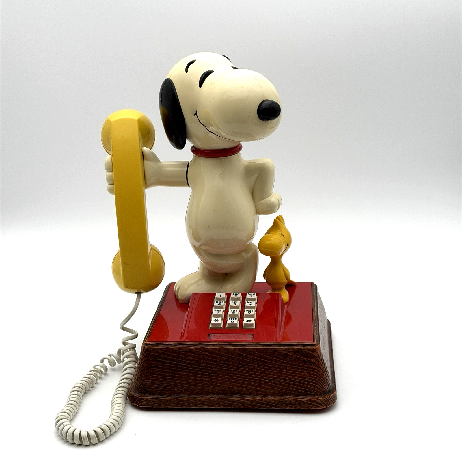 Vintage 1976 ATC Snoopy Woodstock Touch-Tone Telephone Novelty BM8010