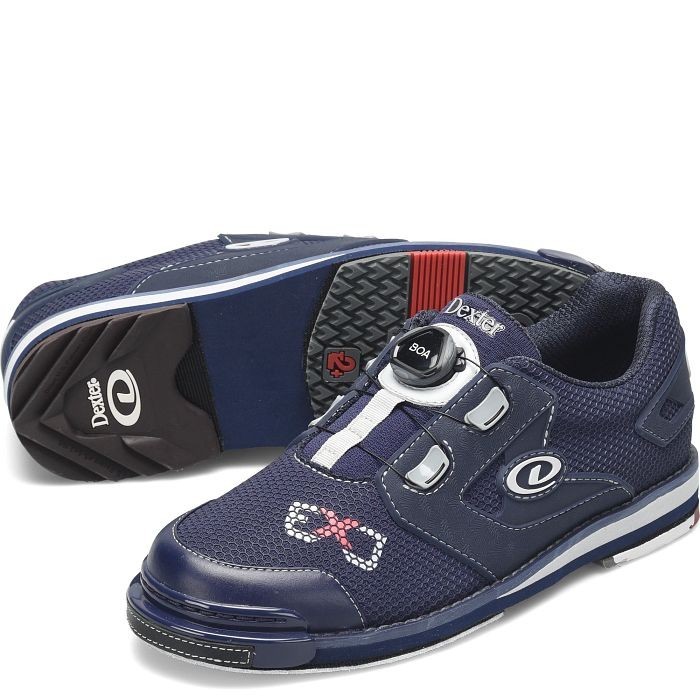 Dexter Mens SST8 Powerframe Boa ExJ Navy Bowling Shoes *Sizes 8-14 Dexter Mens SST8 Powerframe Boa ExJ Navy Bowling Shoes *Sizes 8-14