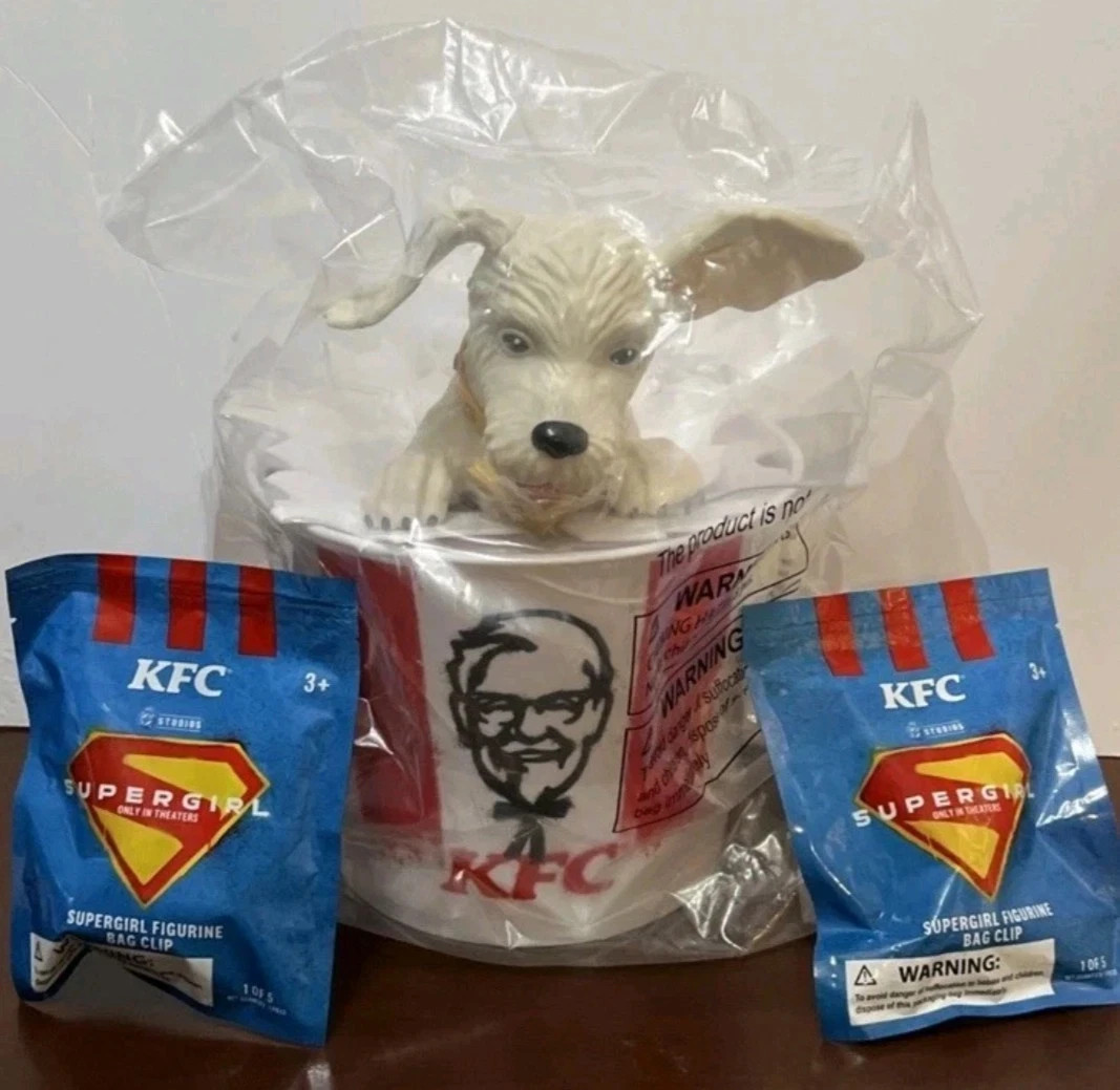 KFC Supergirl 2026 Krypto The Superdog Limited Bucket KFC Supergirl 2026 Krypto The Superdog Limited Bucket