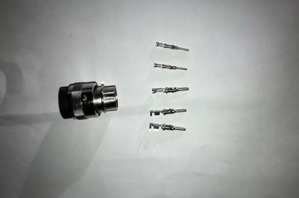 Bobcat 7 Pin Connector With Pins.  SALE PRICE. Attachment Side