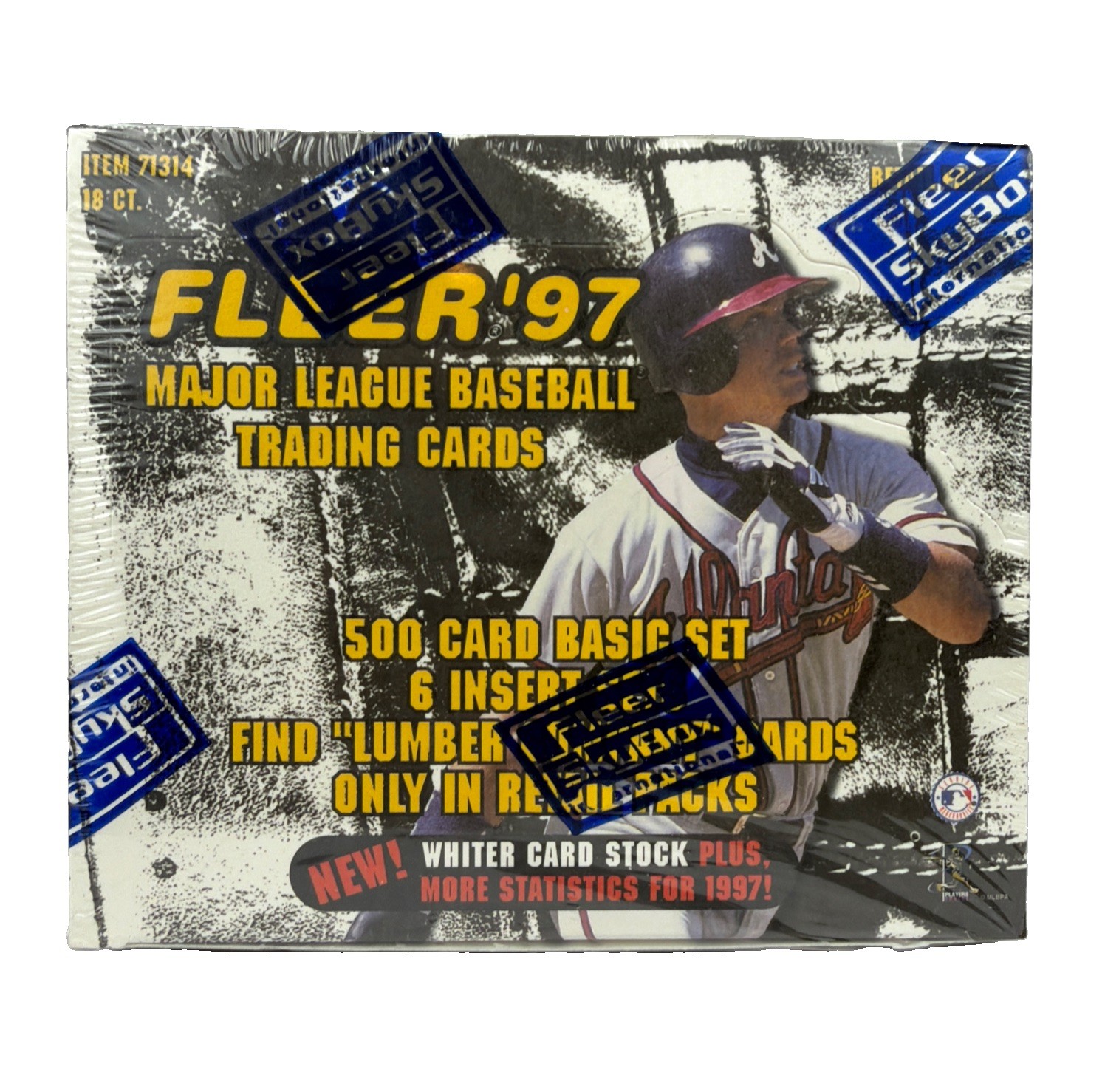 1997 Fleer Baseball Retail Version Factory Sealed 18 packs