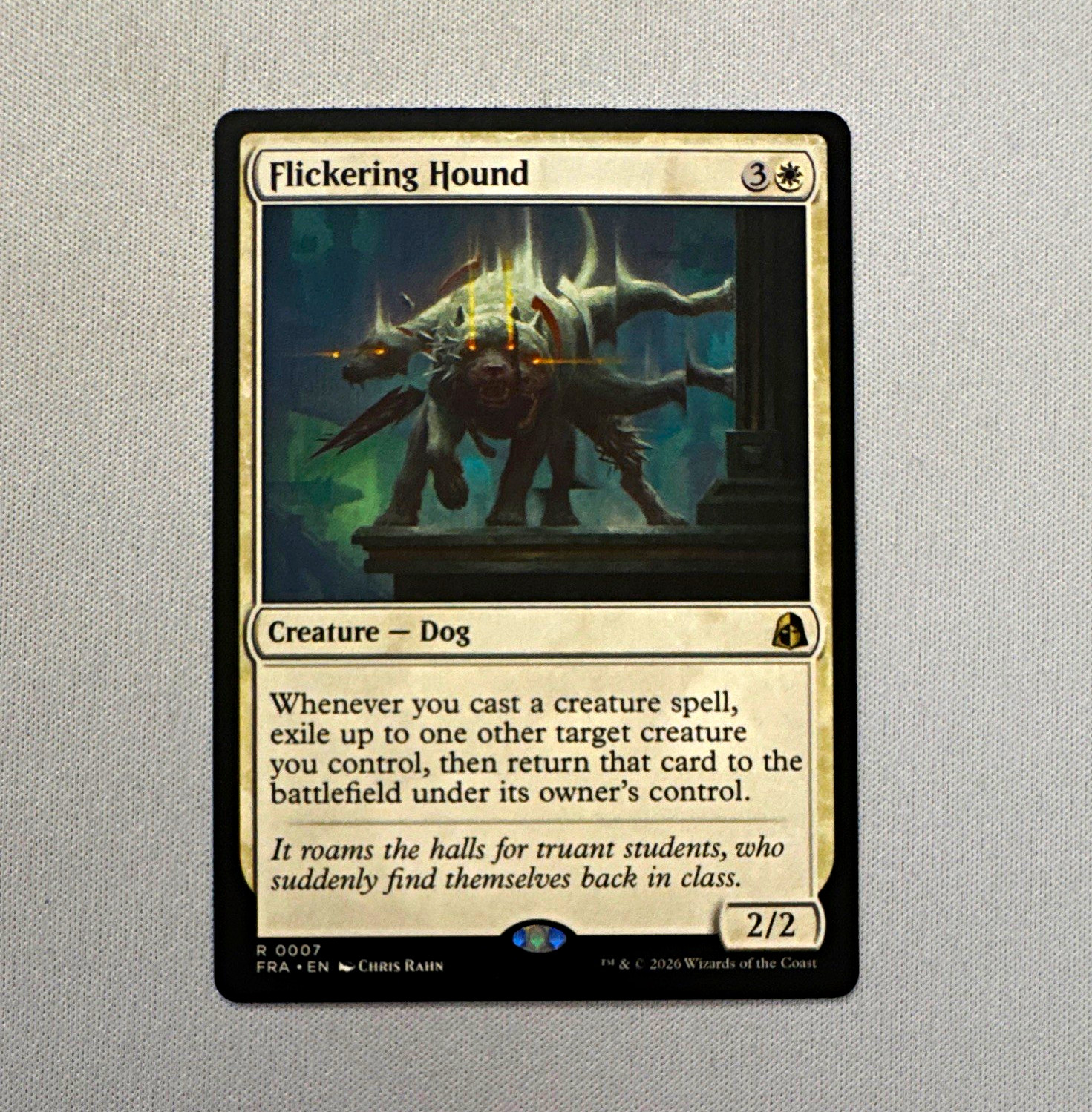 MTG - Flickering Hound - Reality Fracture - NM