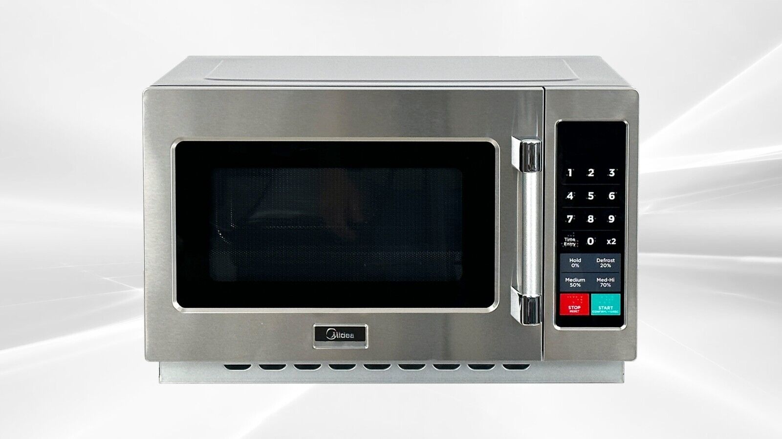 New Commercial Microwave Oven 1000W Stainless Steel NSF 110V Plug In 