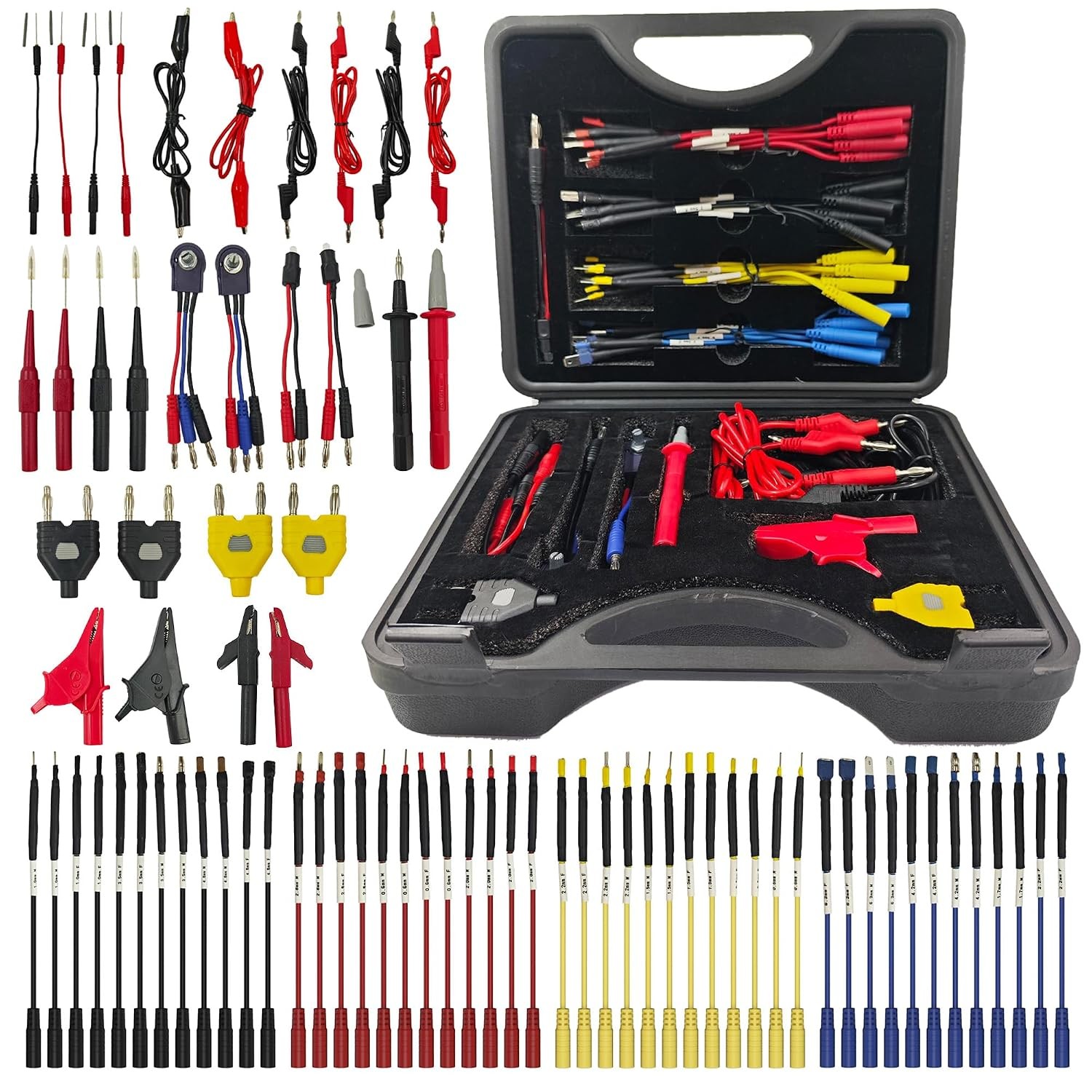 76-Pcs Automotive Circuit Test Lead Kit, Multimeter?Electrical Test Leads Kit
