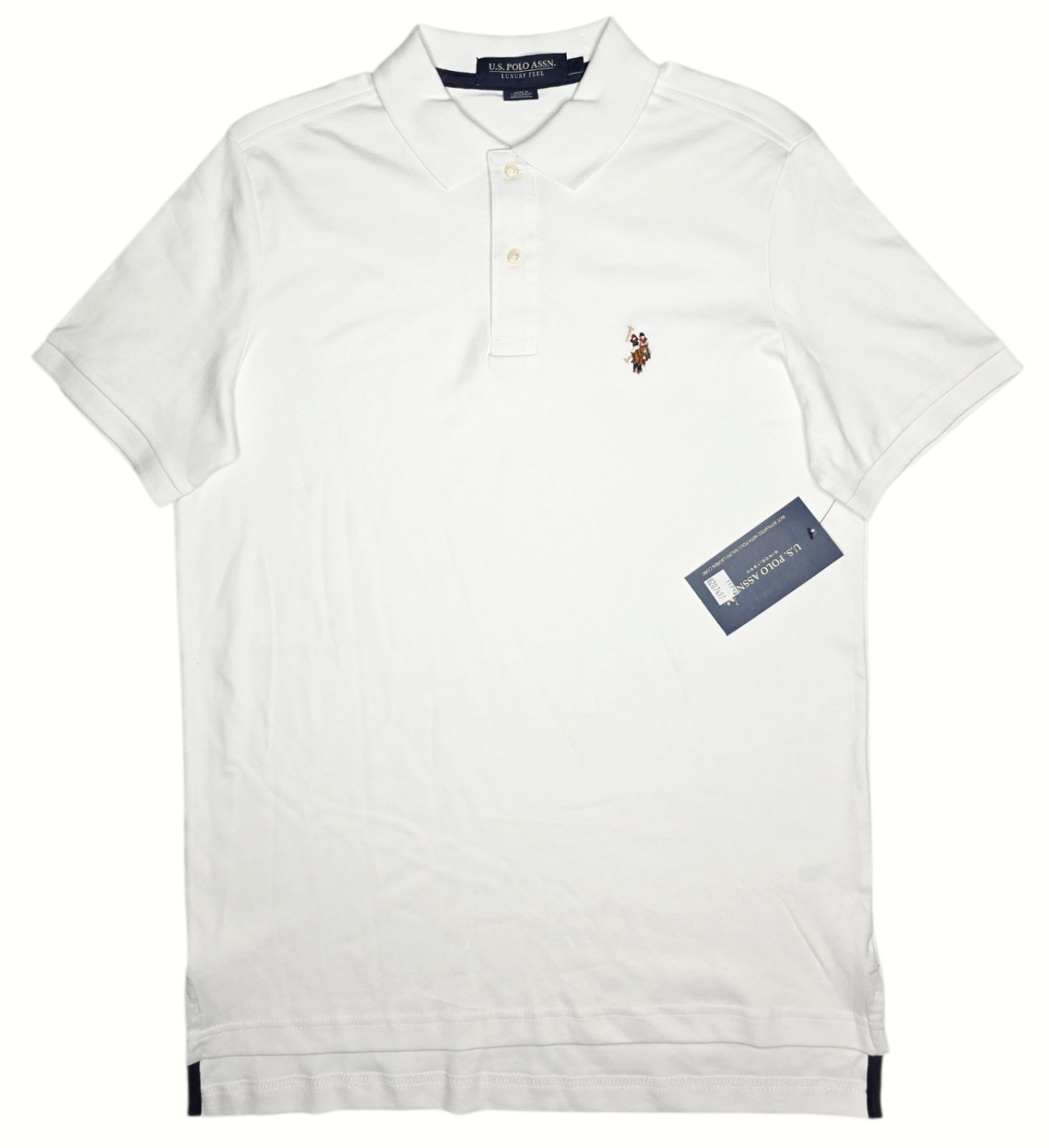 U.S. Polo Assn. #11792 NEW Men's Luxury Feel Interlock Polo Shirt