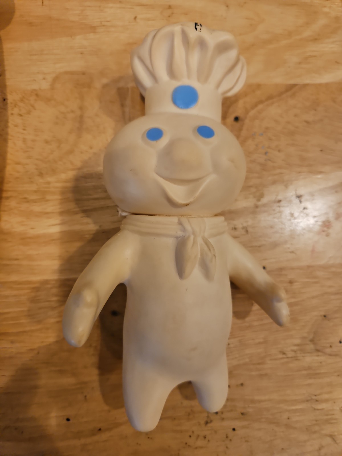 Vintage 1971 Pillsbury Dough Boy Squeeze Toy, Made In U.S.A. Vintage 1971 Pillsbury Dough Boy Squeeze Toy, Made In U.S.A.