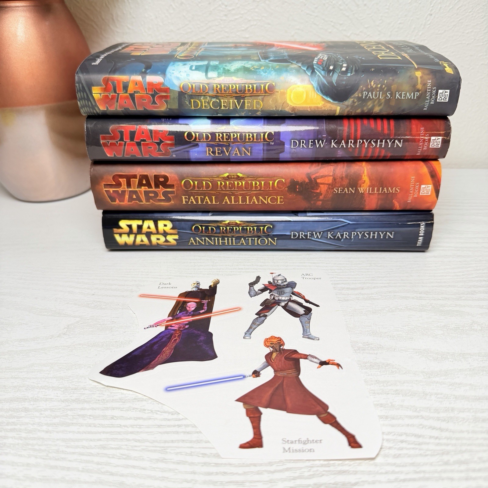 STAR WARS Drew Karpyshyn OLD REPUBLIC complete 1/1 hardcovers 1 BCE Revan STAR WARS Drew Karpyshyn OLD REPUBLIC complete 1/1 hardcovers 1 BCE Revan