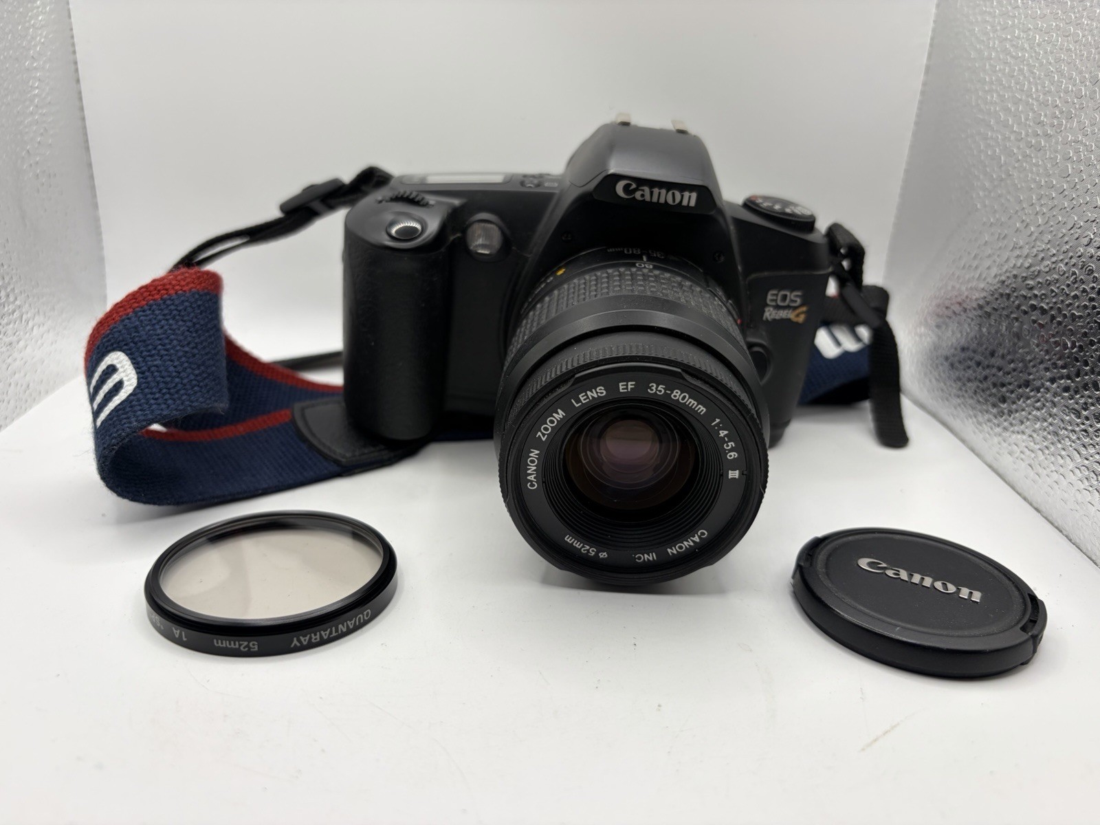 Vintage Canon EOS Rebel G Film Camera SLR , Canon 35-80mm Lens READ