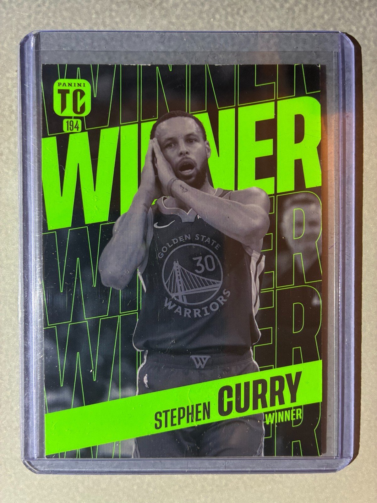 2025 Panini Top Class WINNER #194 Stephen Curry *Night Night*