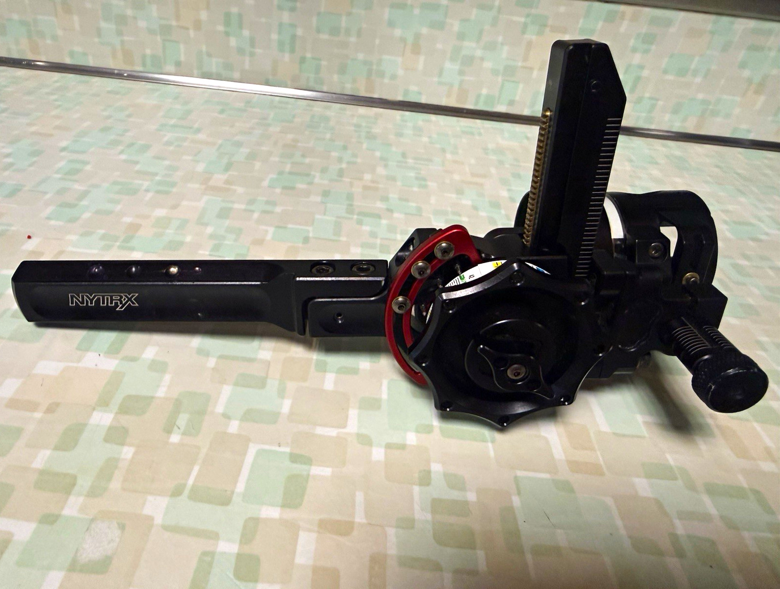 HHA NYTRX 3 pin Sight  0.10 Compound Bow Sight Right Hand Black dovetail