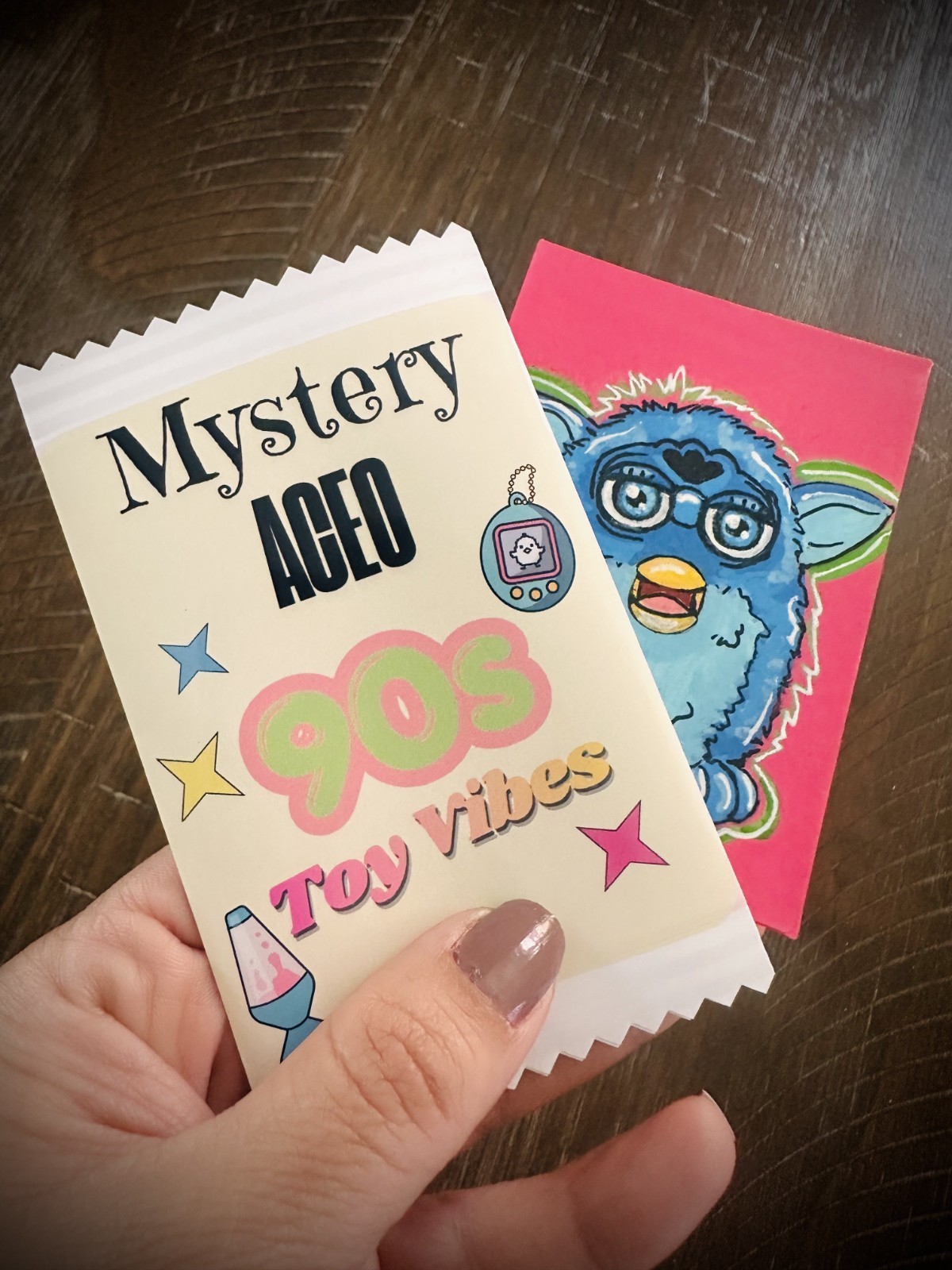 MYSTERY ACEO Original Painting \
