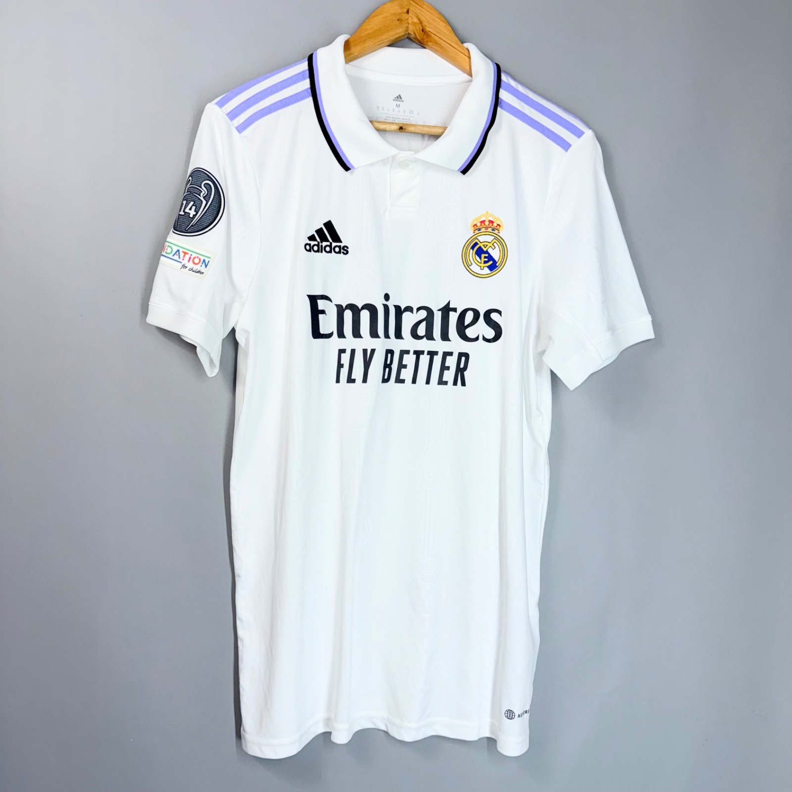 NWT REAL MADRID 2022 2023 HOME UCL FOOTBALL SHIRT CAMISETA JERSEY #9 BENZEMA NWT REAL MADRID 2022 2023 HOME UCL FOOTBALL SHIRT CAMISETA JERSEY #9 BENZEMA