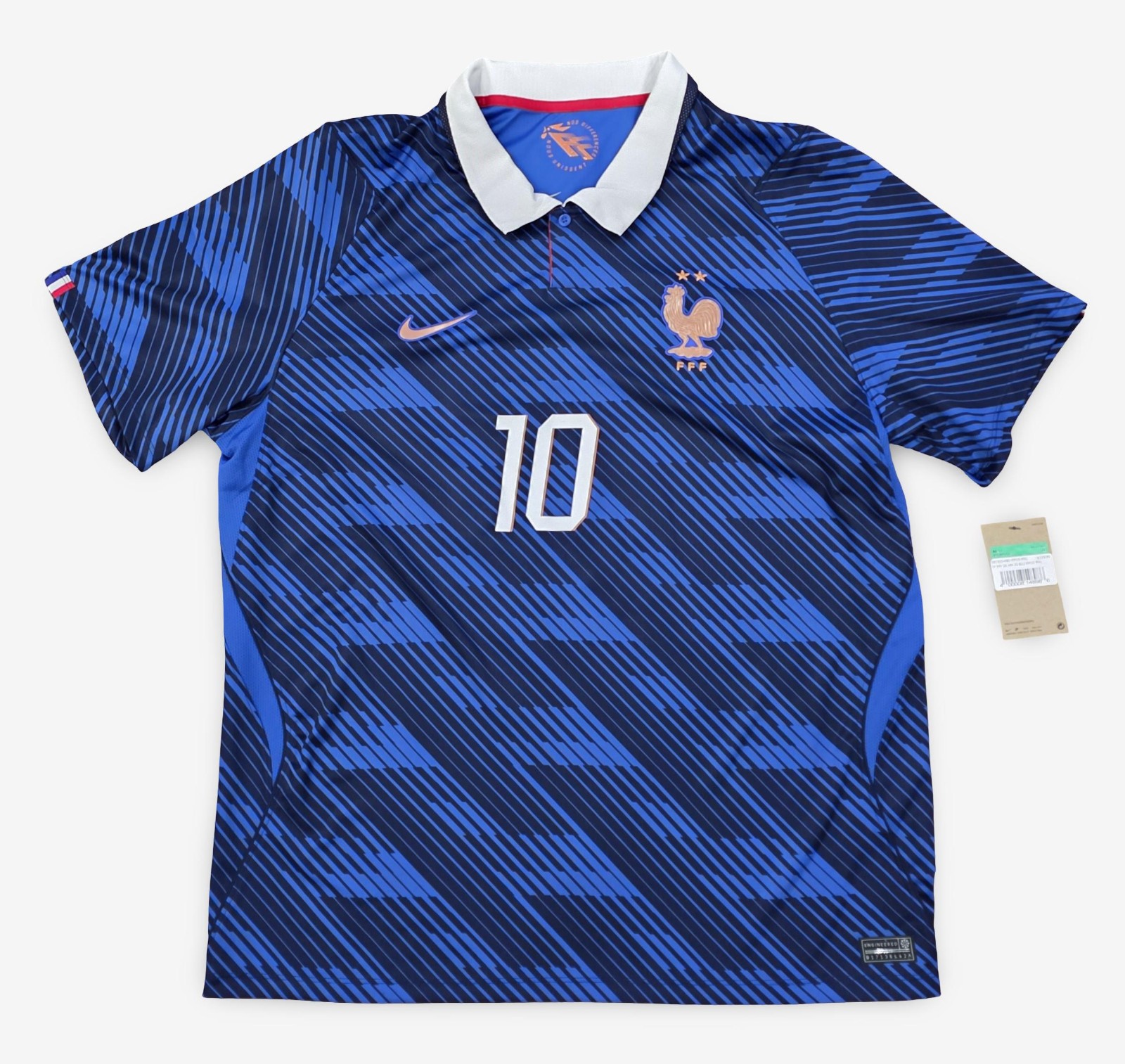 Nike France Kylian Mbappe 2026 Match Aero-Fit Home Jersey Men XL Nike France Kylian Mbappe 2026 Match Aero-Fit Home Jersey Men XL