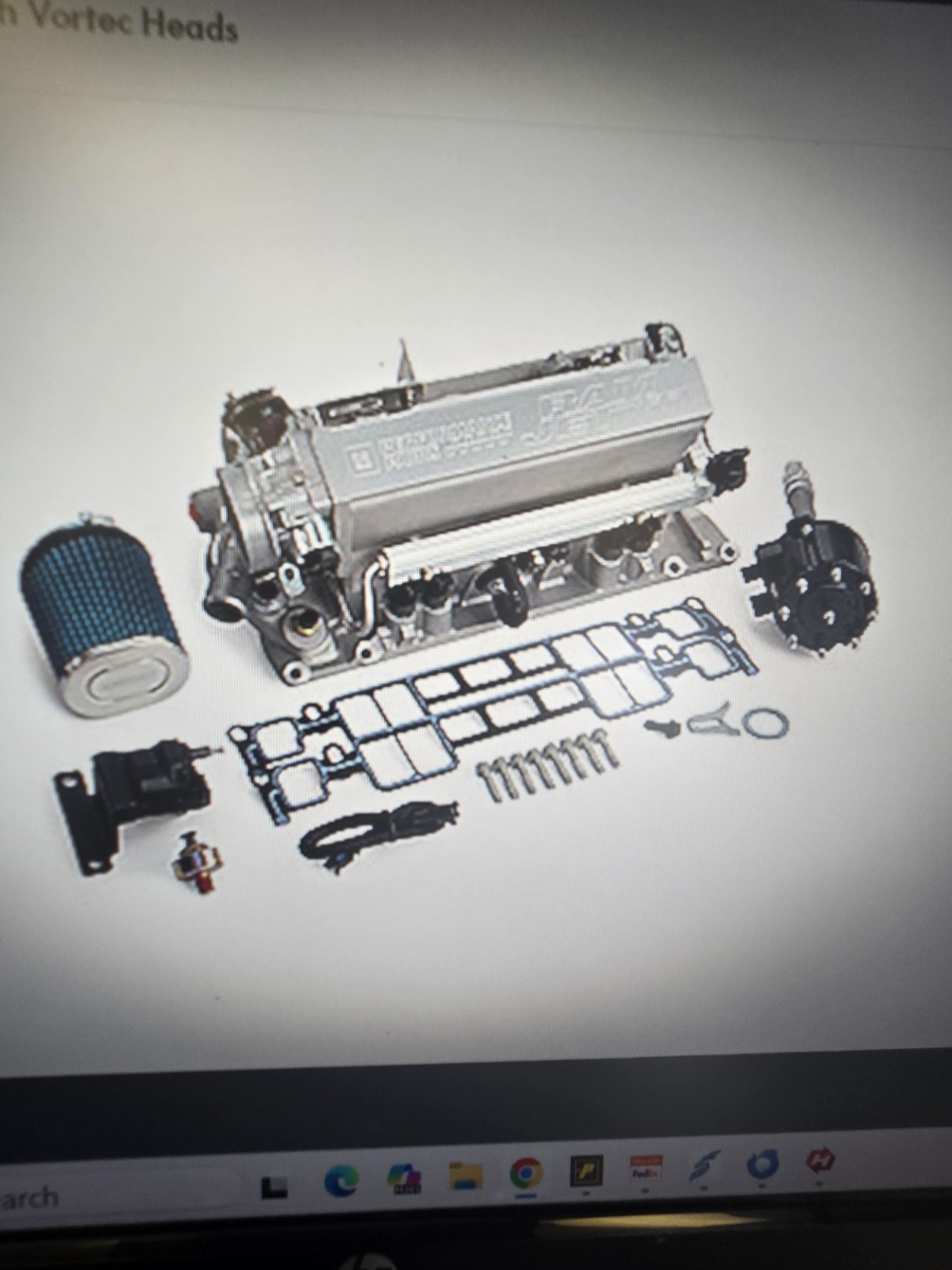 Ram Jet Fuel Injection Manifold Kit Small Block Chevy/GMC w/Vortec Heads Ram Jet Fuel Injection Manifold Kit Small Block Chevy/GMC w/Vortec Heads