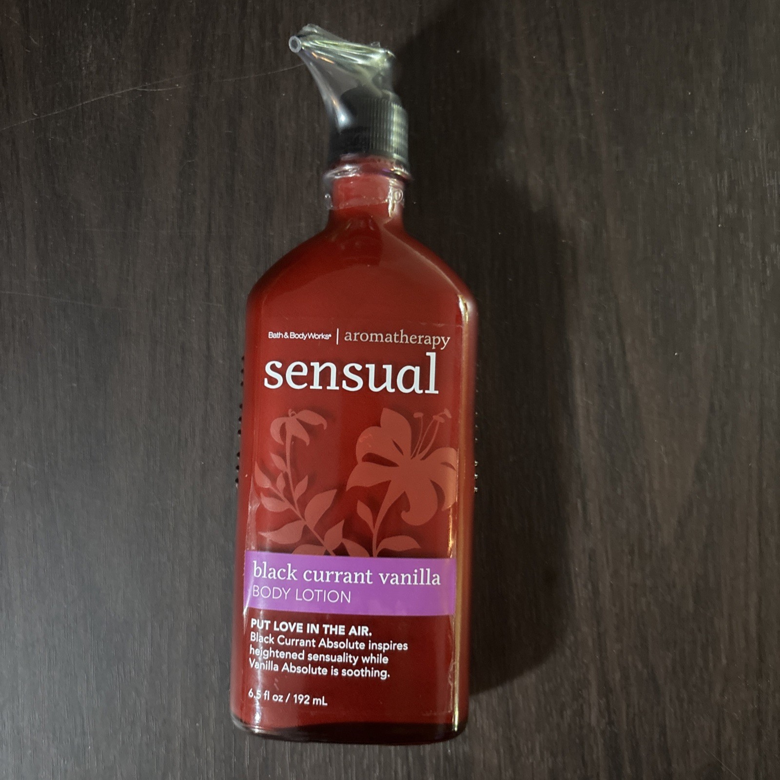 SEALED Bath & Body Works aromatherapy BLACK CURRANT VANILLA LOTION Sensual SEALED Bath & Body Works aromatherapy BLACK CURRANT VANILLA LOTION Sensual
