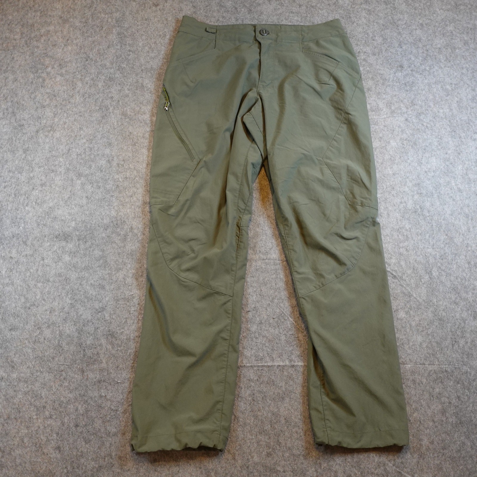 Patagonia Shirt Mens 32 Green RPS Rock Technical Hiking 83071 Gorpcore