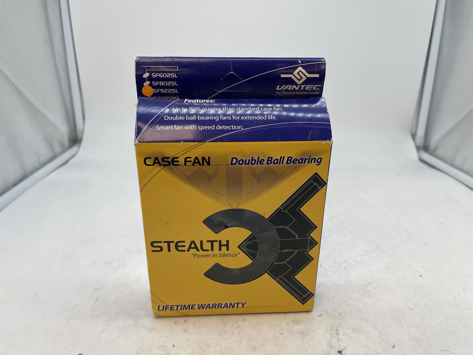 Vantec Stealth 92mm Double Ball Bearing Case Fan (Model: SF9225L) - Free S/H