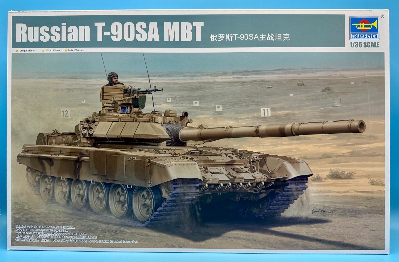 *US/CA Stock* Trumpeter 05563 1/35 Russian T-90SA MBT Brand New Complete Kit *US/CA Stock* Trumpeter 05563 1/35 Russian T-90SA MBT Brand New Complete Kit