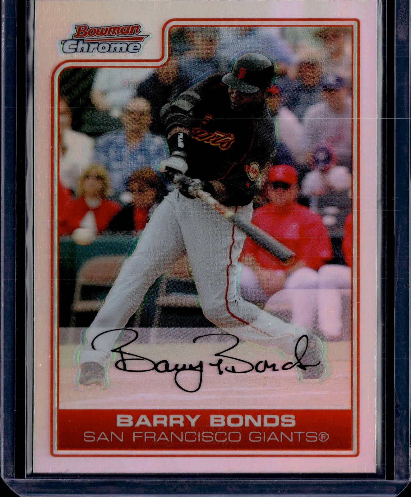 2006 Bowman Chrome Barry Bonds #200 Refractor