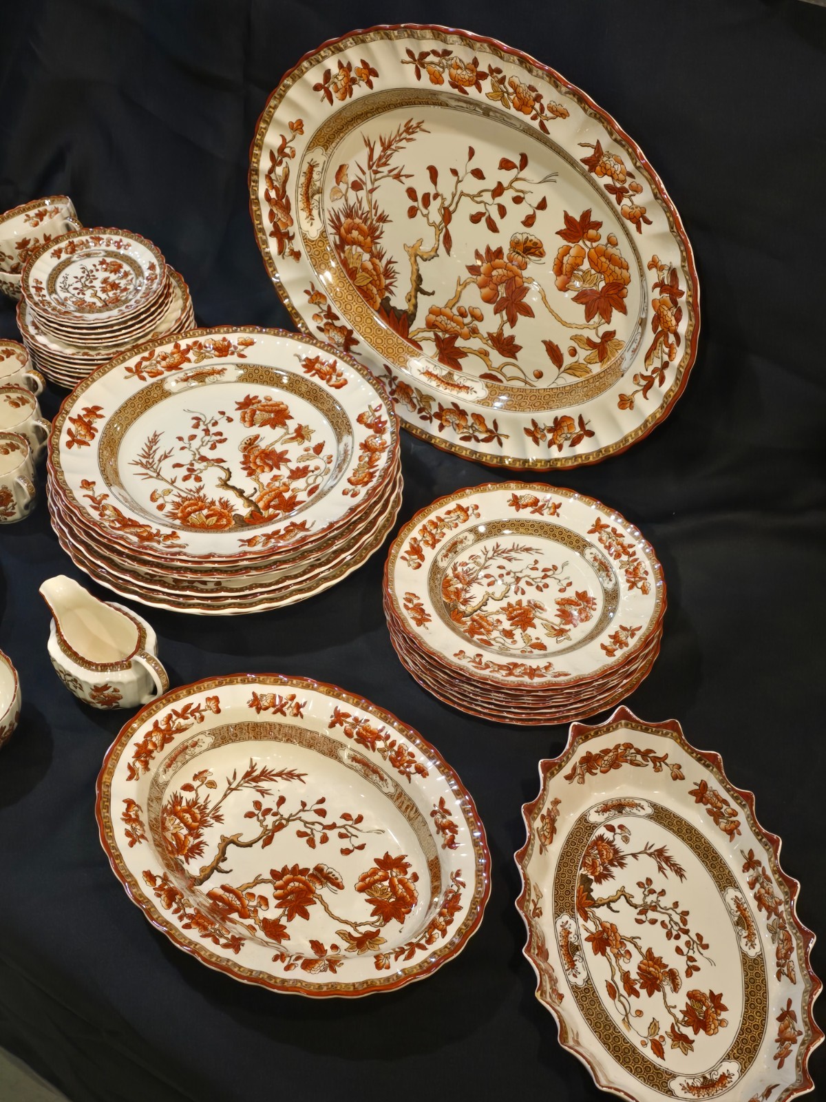 spode indian tree china 53 pieces perfect condition vintage spode indian tree china 53 pieces perfect condition vintage