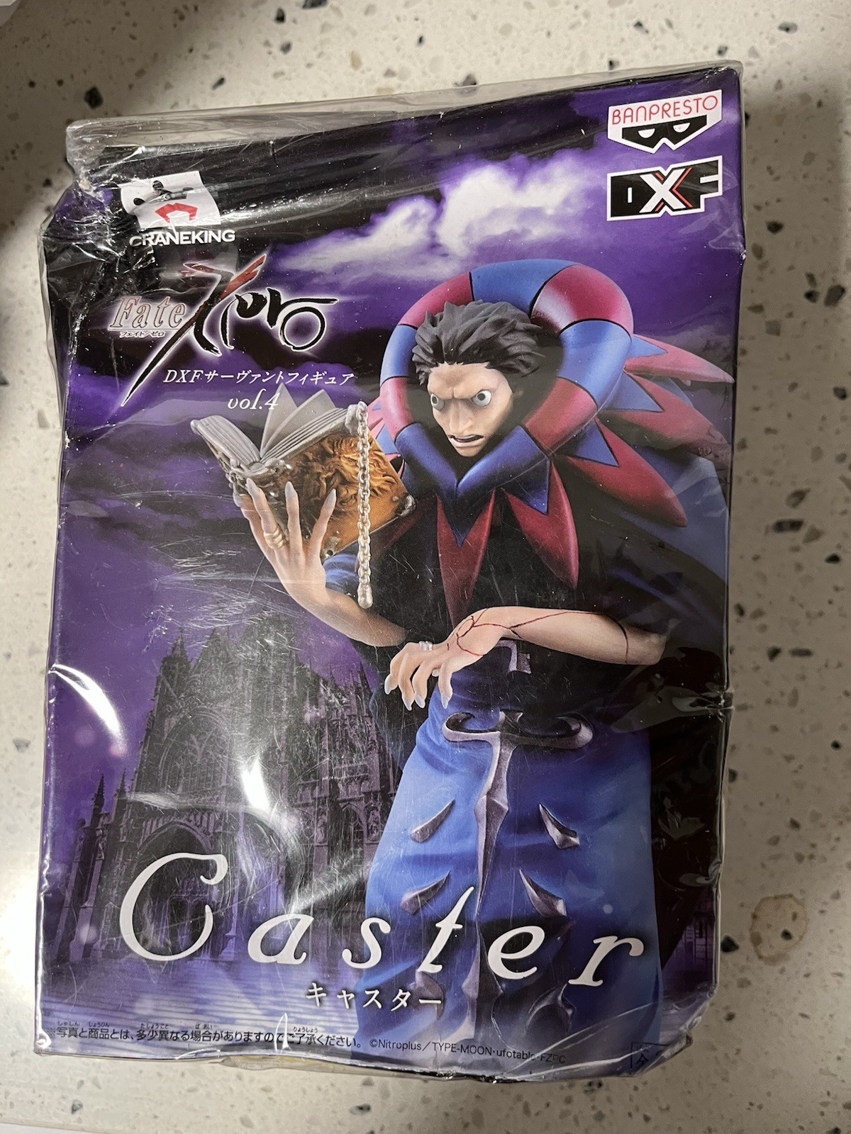 Caster Japanese Fate Zero  Craneking Cards NIB With Shipping Damage