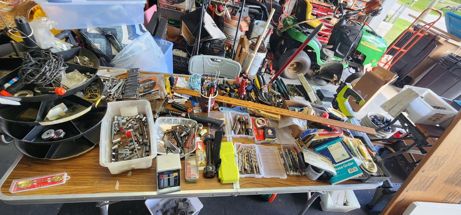 Estate Garage Sale 30yrs Worth Of Electrical Equipment And Tools
