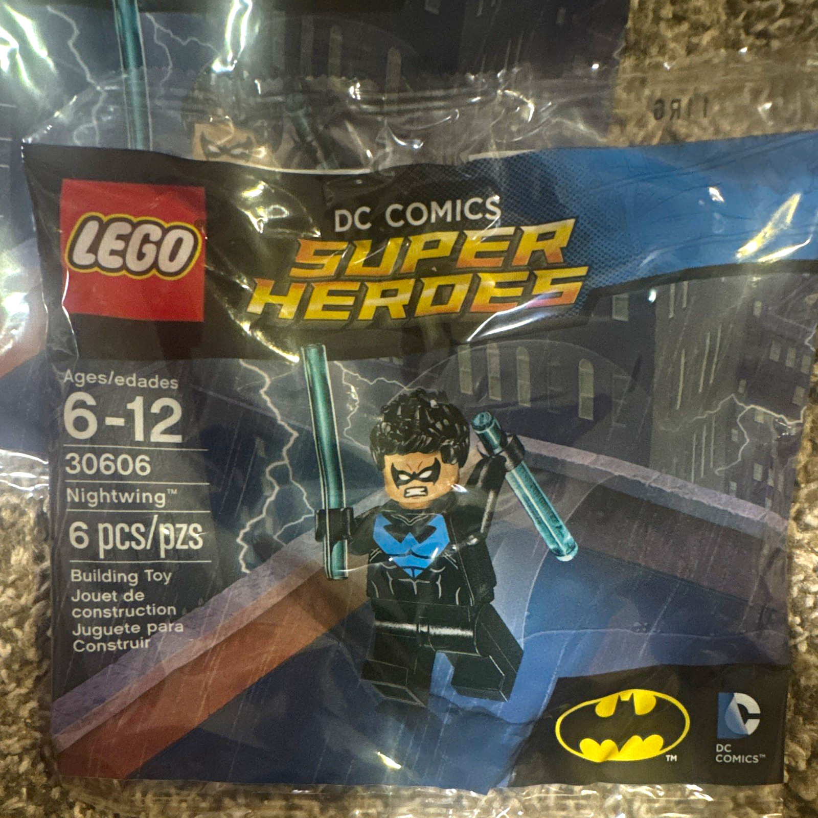LEGO DC Comics Super Heroes 30606 Nightwing Polybag Limited Edition 6 pcs