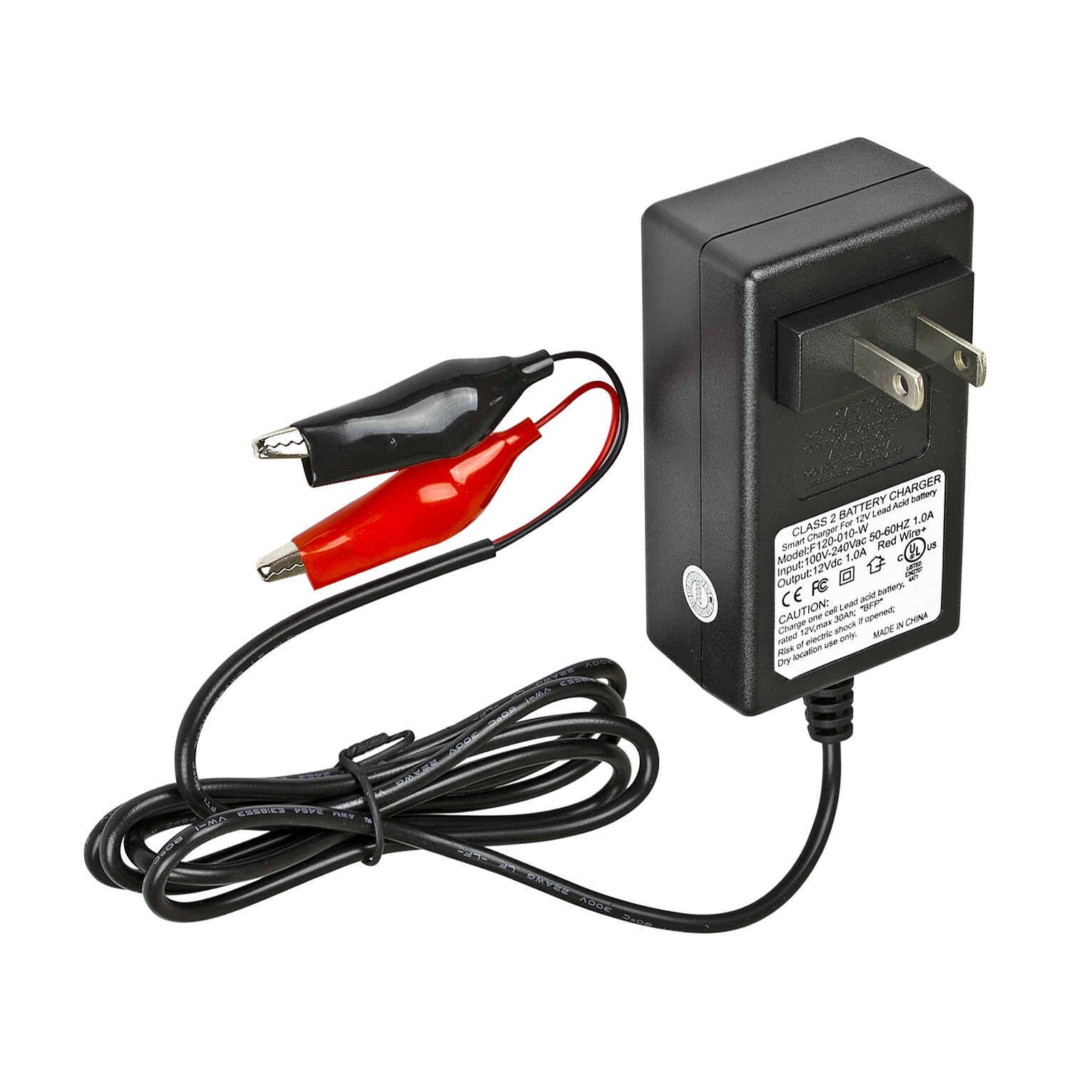 ExpertPower Motorcycle Battery Charger 12V 1A SLA Smart Charger 