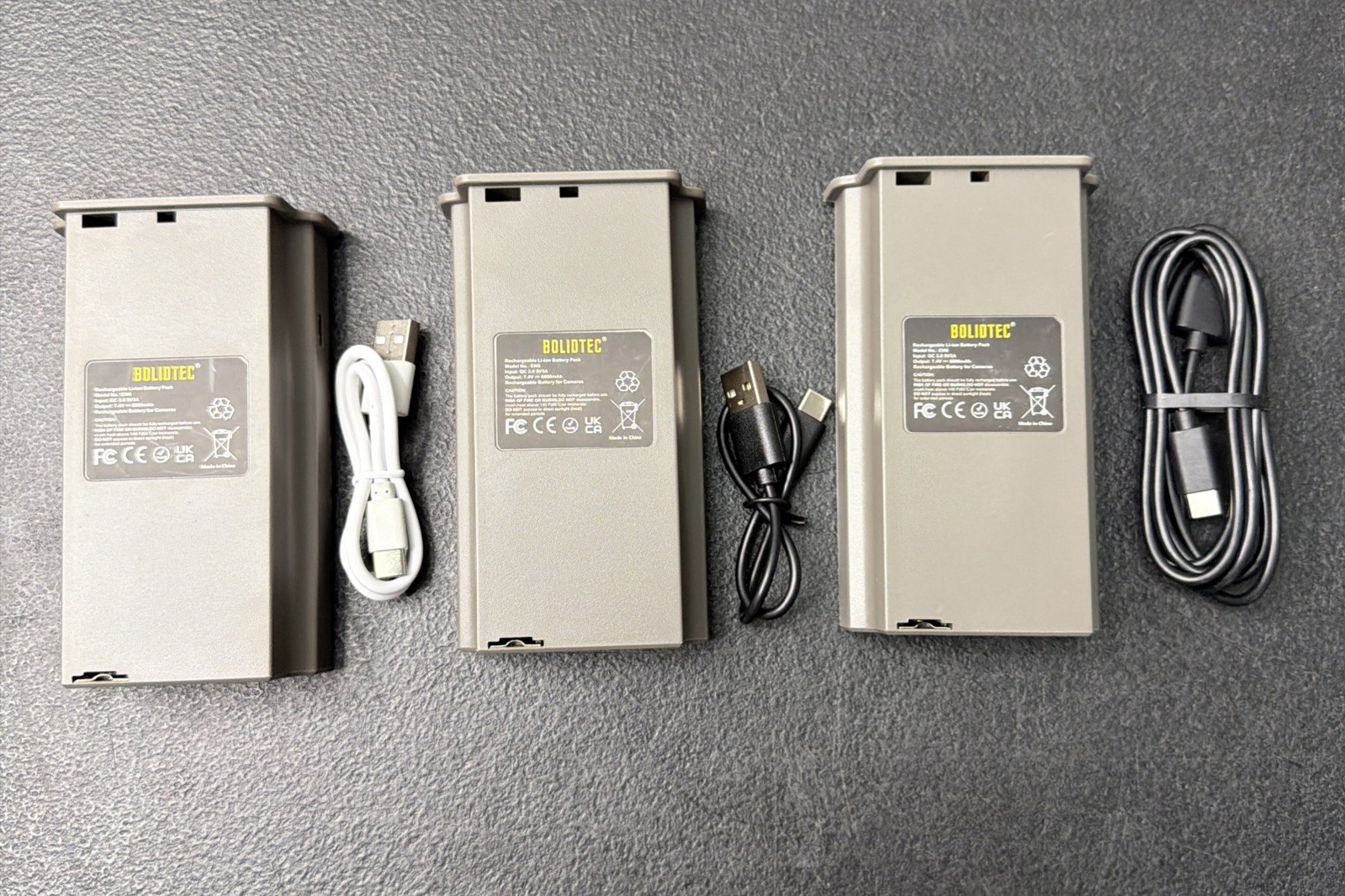 NEEWER 6000mAh EM6 Battery Pack – 3 Pack – Open BoxDescription:NEEWER 6000mAh