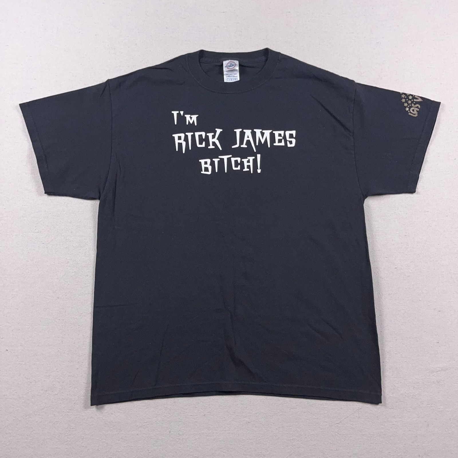 Vtg Dave Chapelle Show T Shirt Mens Large I\'m Rick James Bitch Black Promo Y2K