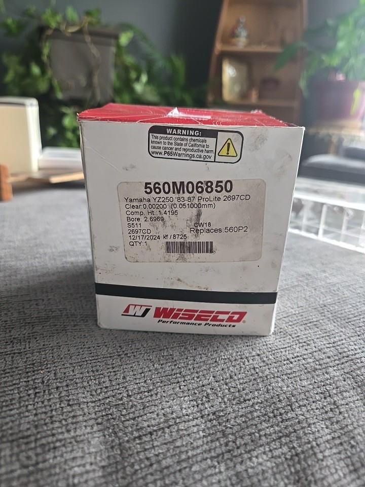 Wiseco Piston Kit 756M06850 Wiseco Piston Kit 756M06850