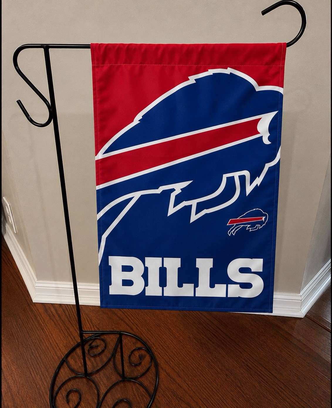 Buffalo Bills Garden Flag Double Sided Bills Premium Yard Flag 12” X 18”
