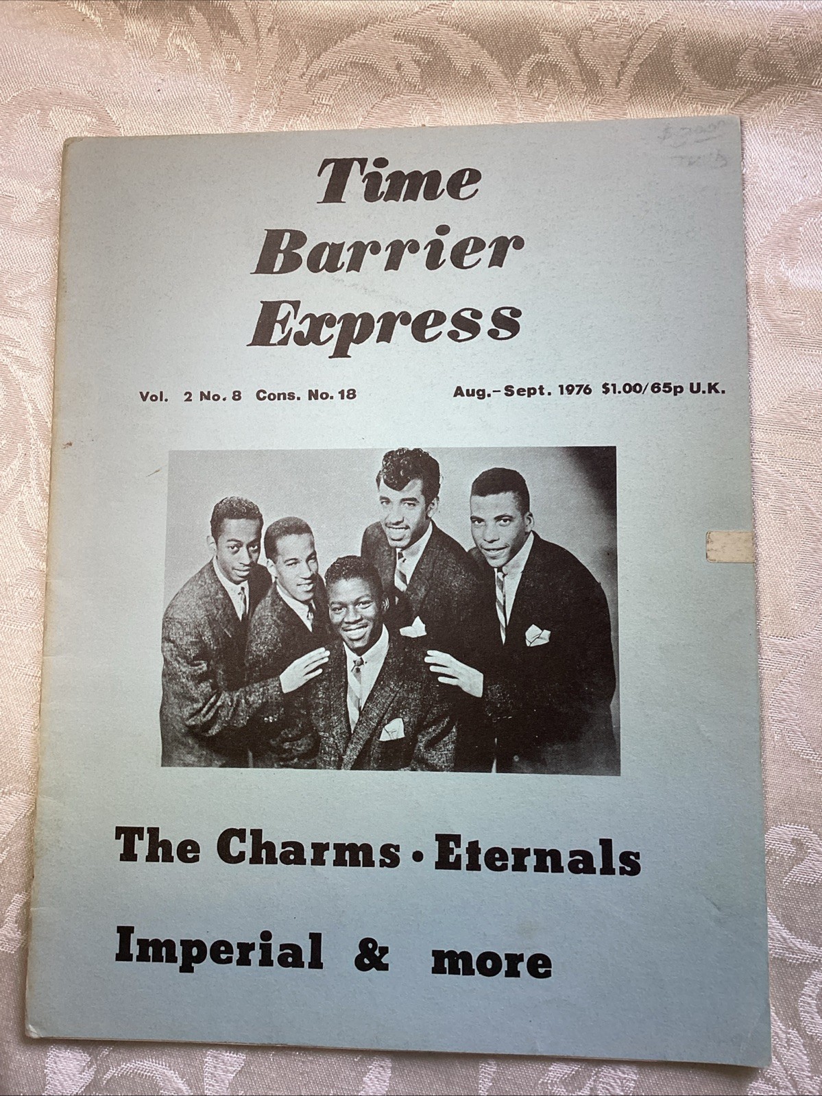 1976 UK Time Barrier Express Music Industry Magazine 1976 UK Time Barrier Express Music Industry Magazine