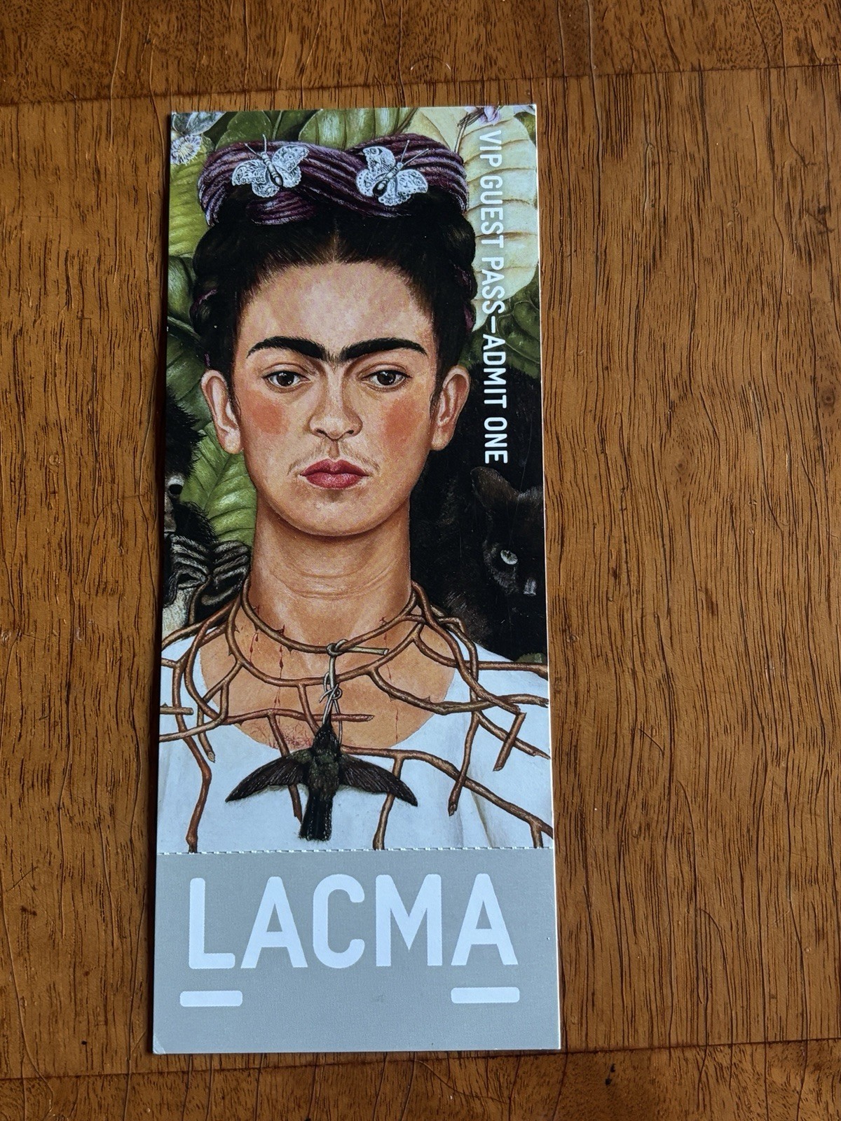 Frida Kahlo LACMA 2012 LA Art Exhibition Gallery Admission Ticket UNUSED Frida Kahlo LACMA 2012 LA Art Exhibition Gallery Admission Ticket UNUSED