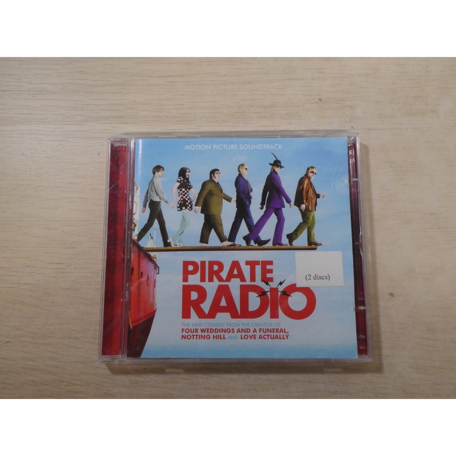 Pirate Radio Motion Picture Soundtrack 2 CD Set Various Artists 60s Rock Pop