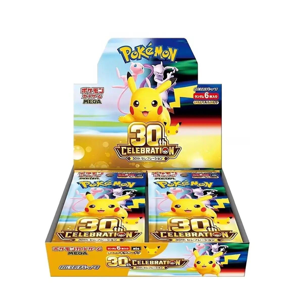[PSL] MEGA 30th Celebration Booster Box M6a Japanese Pokemon Card Game w/shrink