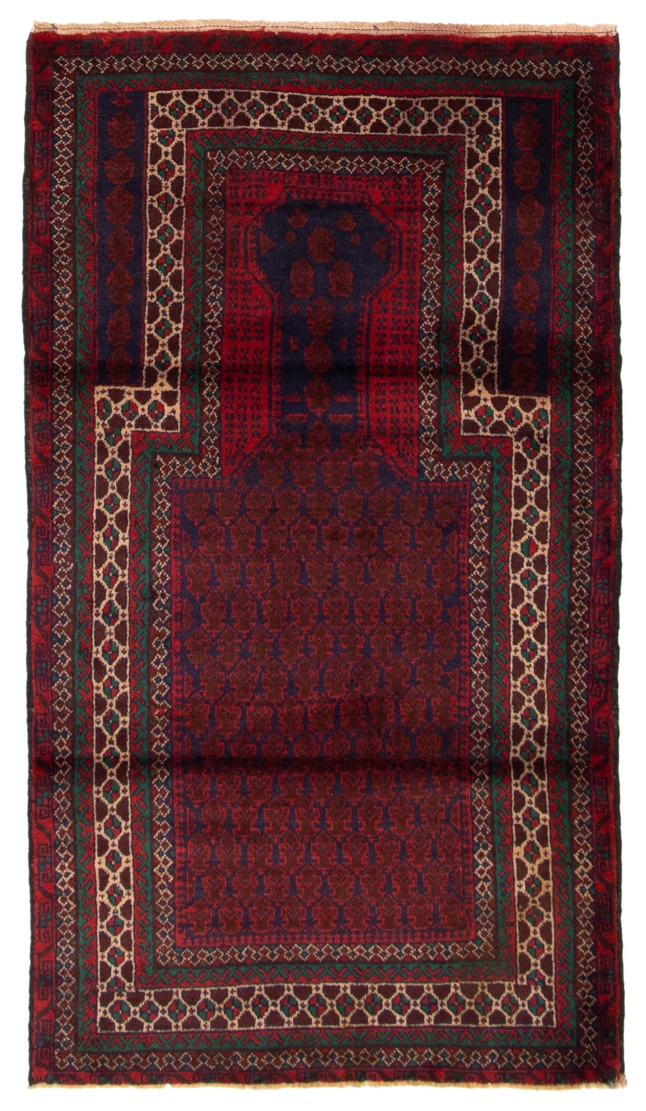 Traditional Vintage Hand-Knotted Area Rug 2\'10\