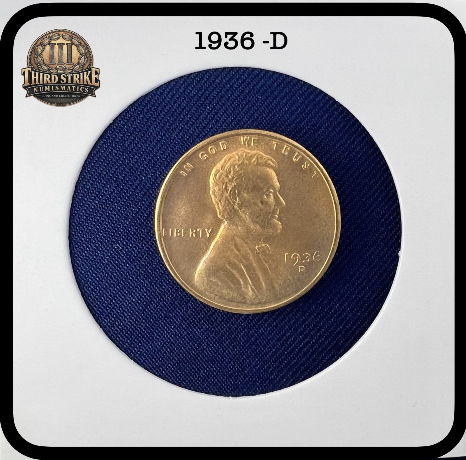 1936 -D Lincoln Wheat Cent Penny ~ Denver GEM BU UNCIRCULATED 