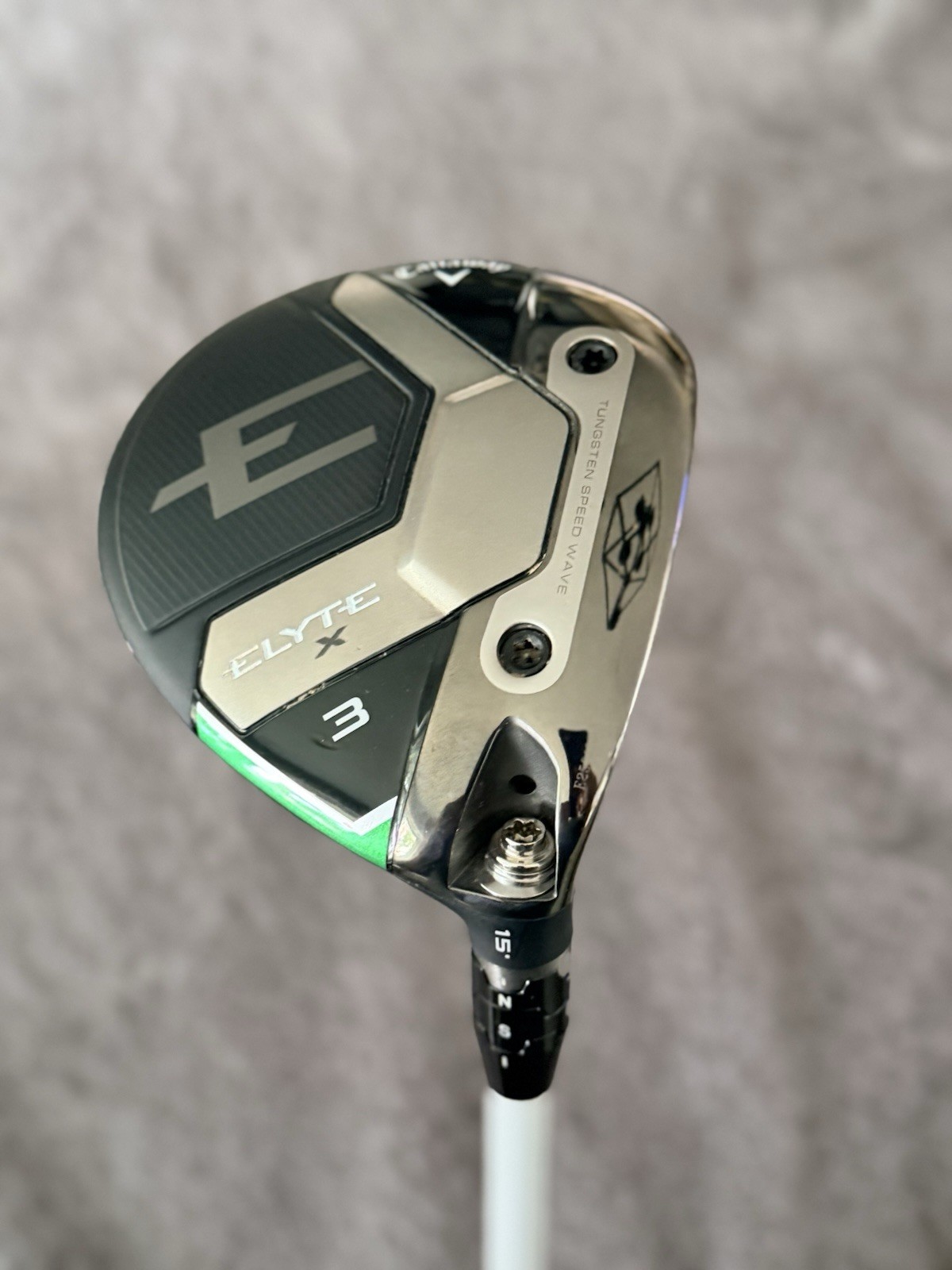 Callaway Elyte X Fairway Wood 3HL 15 deg Wood Graphite Womans Standard Eldio 40