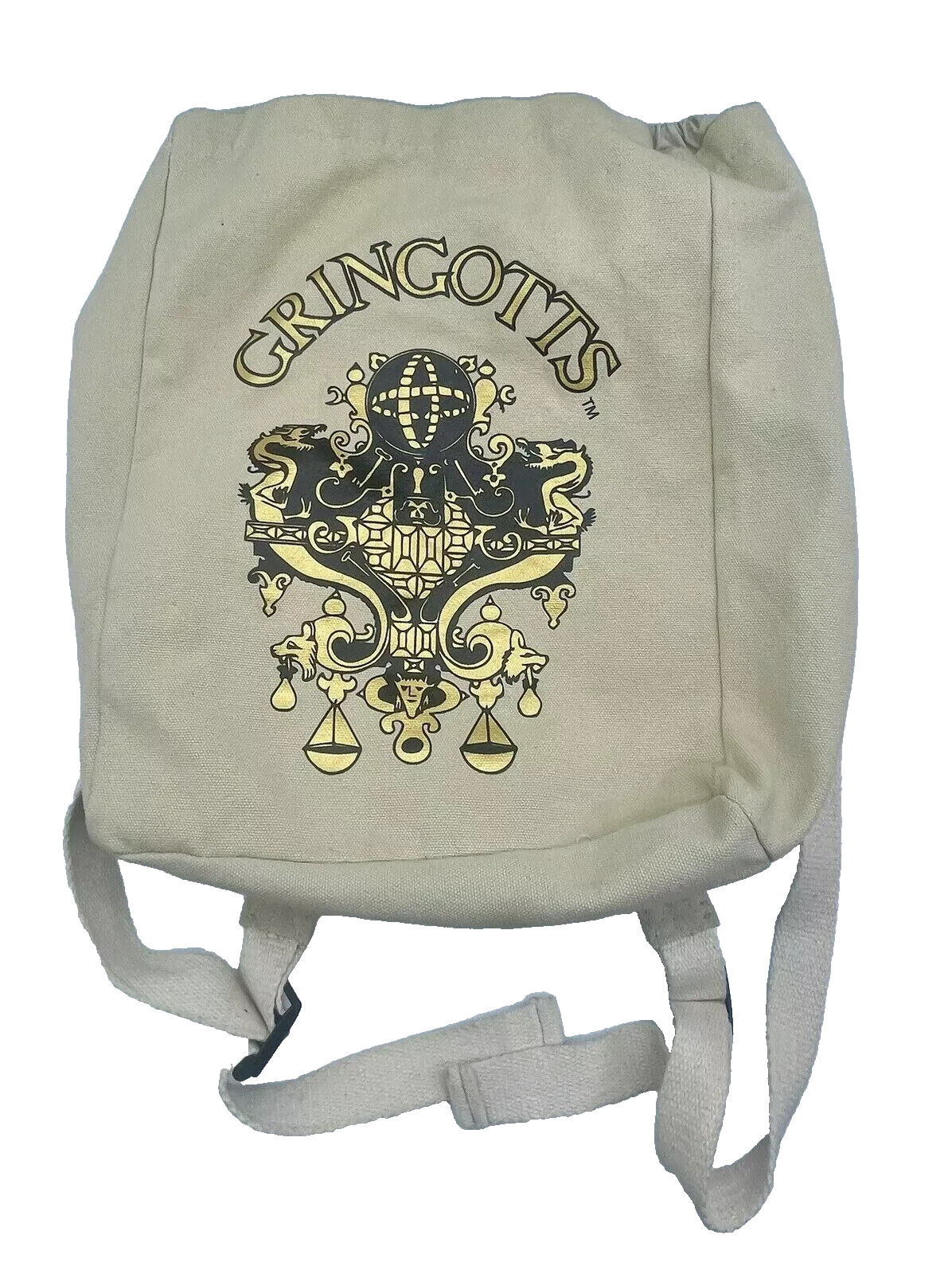 Universal Studios Beige Gringotts Backpack — New Condition, NWT