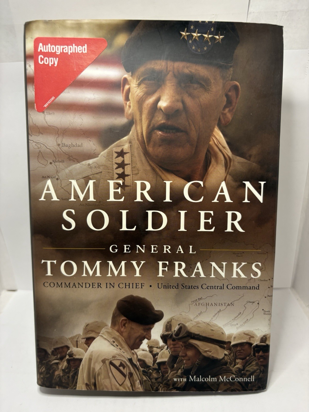 SIGNED American Soldier by General Tommy Franks (1st Ed. 2004 HC)