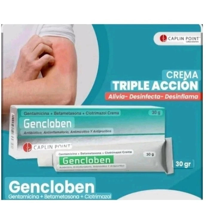 Gencloben for irritation of the crotches and sensitive areas, for irritation 