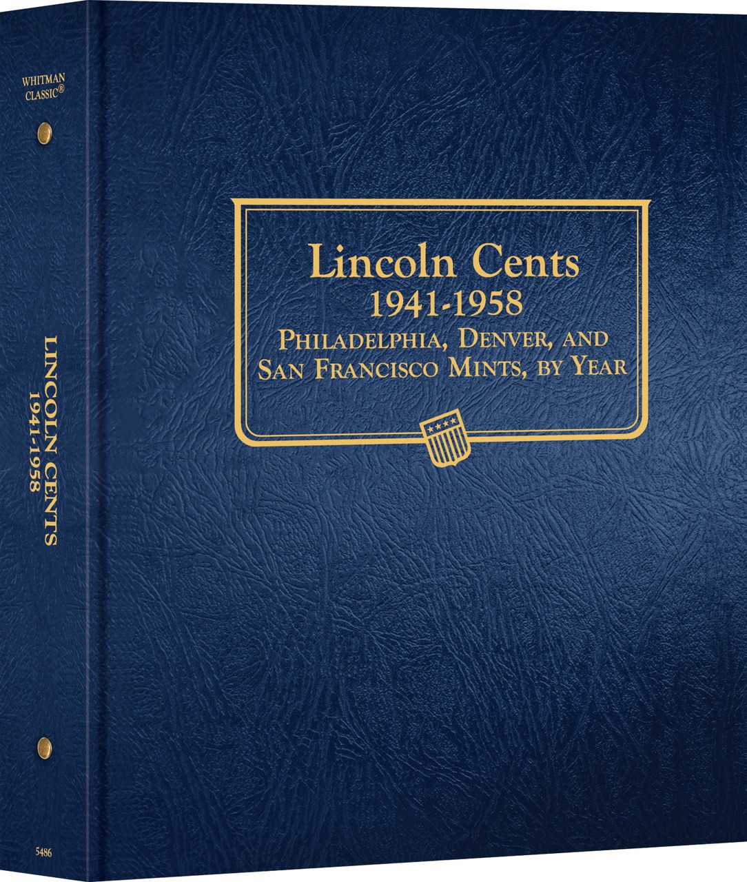 Whitman Classic® Coin Album - Lincoln Cents: 1941-1958 (P, D, & S mints)